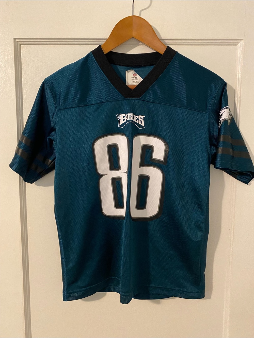 NFL Teal and Black Youth Team Apparel Jersey